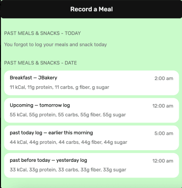 DROPS Health Tracker App screenshot